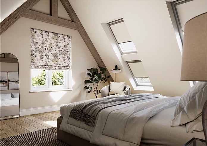 Amelie, Pebble - Roman Blind - Image 7